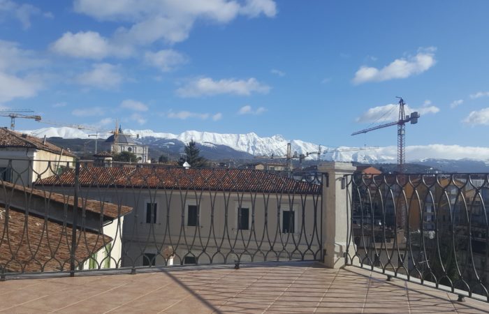 GRAN SASSO FROM OUR TERRACE